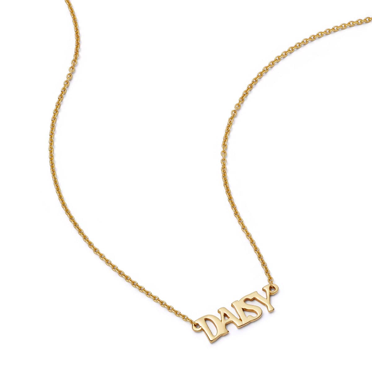 Signature Script Name Necklace