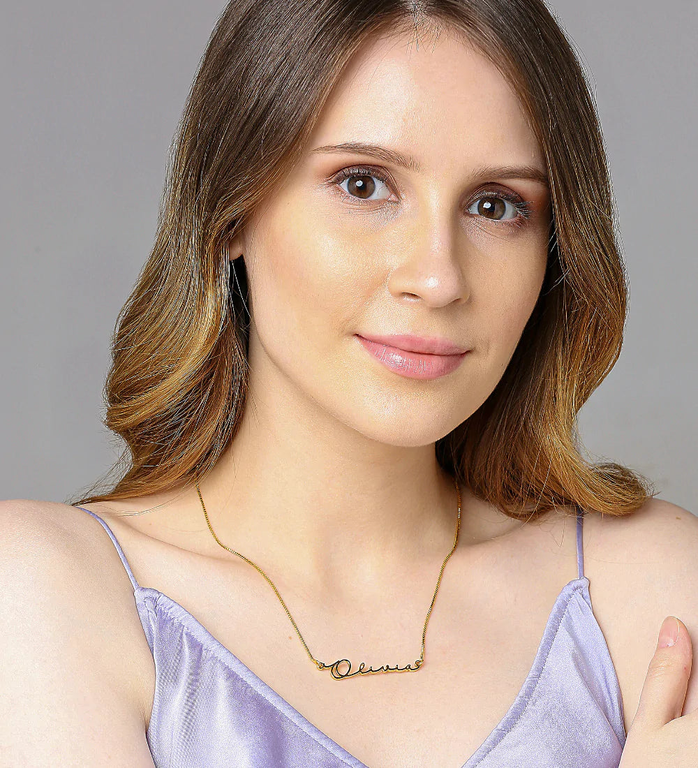Signature Name Necklace